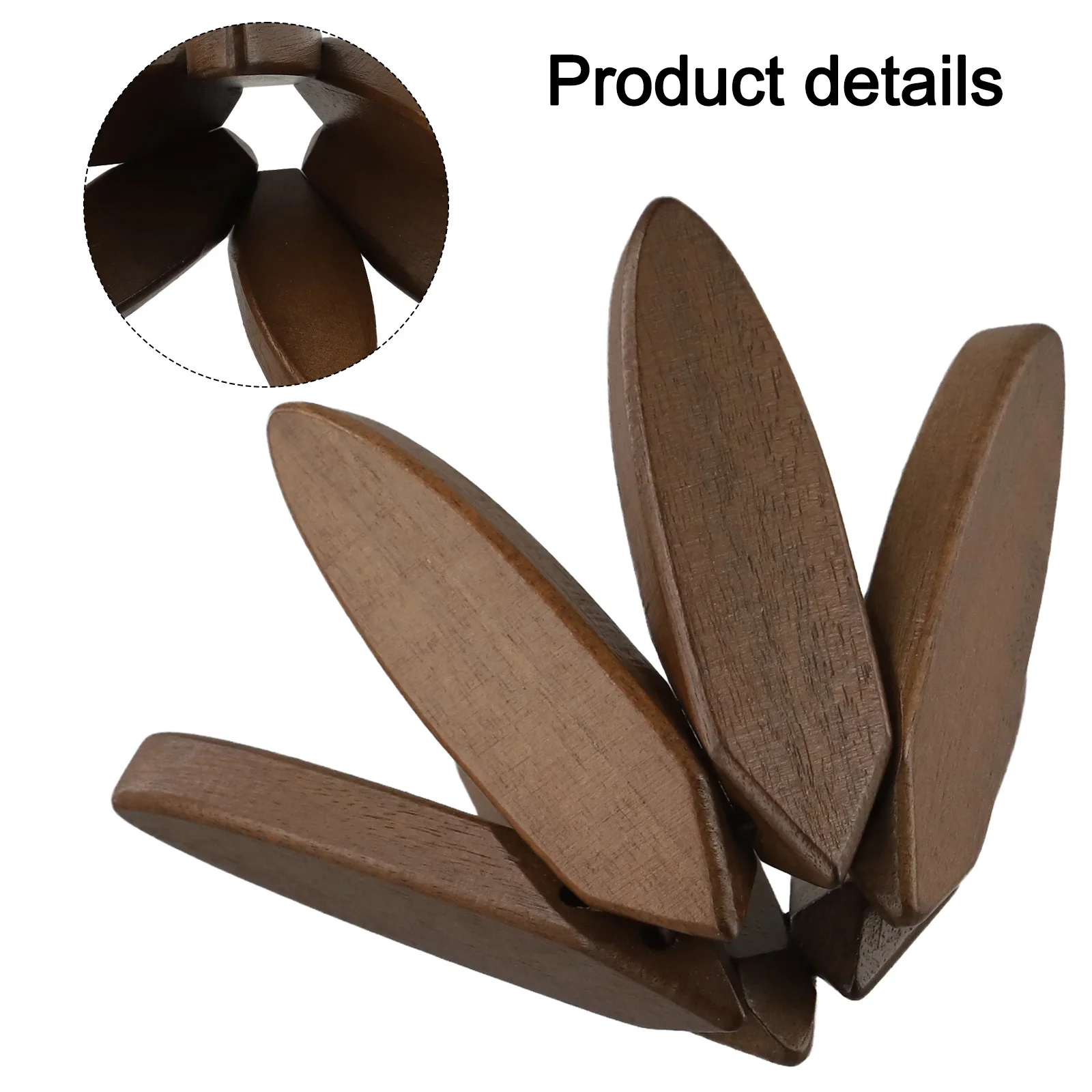 1pcs Woodiness Kitchen Trivets Coffee Leaf Shaped Coaster Distinctive Black Marks Centerpieces Holiday Table Decoration