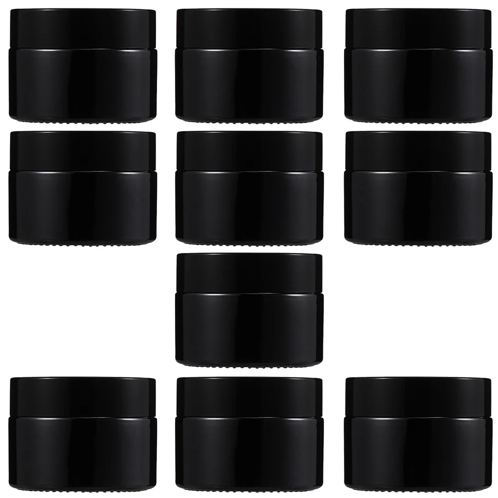 10 pezzi contenitore per crema per il viso portatile bottiglia di stoccaggio da viaggio riutilizzabile a prova di perdite per lozione cosmetici per la cura della pelle bottiglia di crema vuota