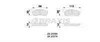 

AB0522 for brake pad SUBARU VIVIO