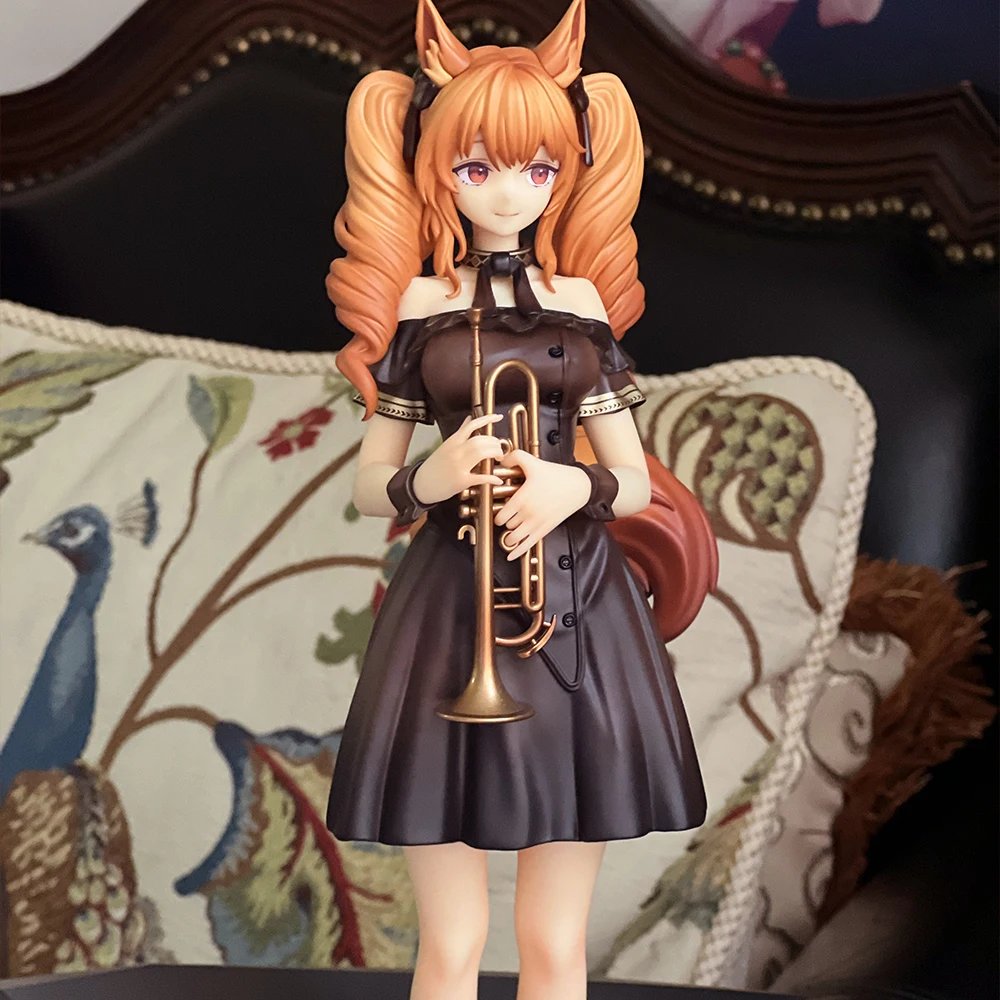 Genuine Arknights Angelina Game 25cm Girl Figure Angelina The Song of Long Voyage Action Figure Adult Collectible Model Doll Toy