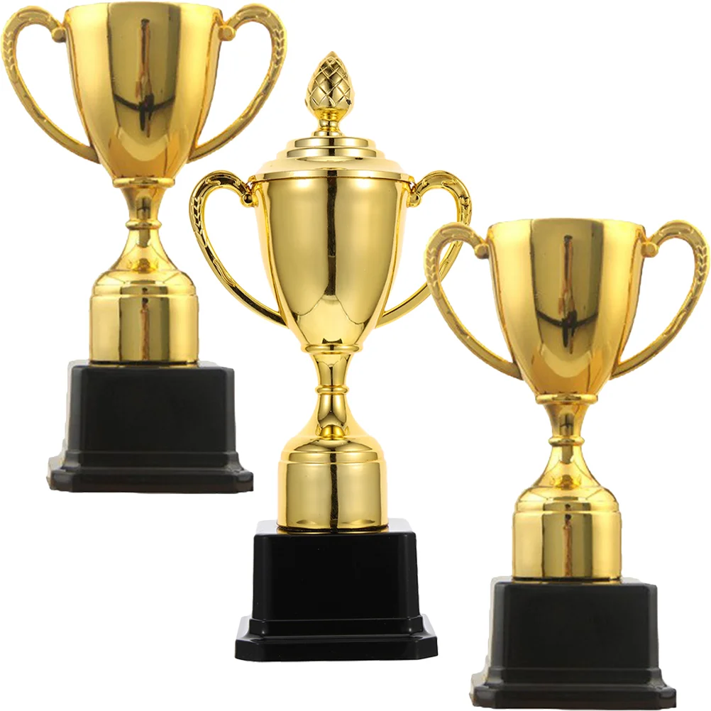 

3 Pcs Basketball Trophy Winner Children's Kids Award Trophies for Reward Toddler