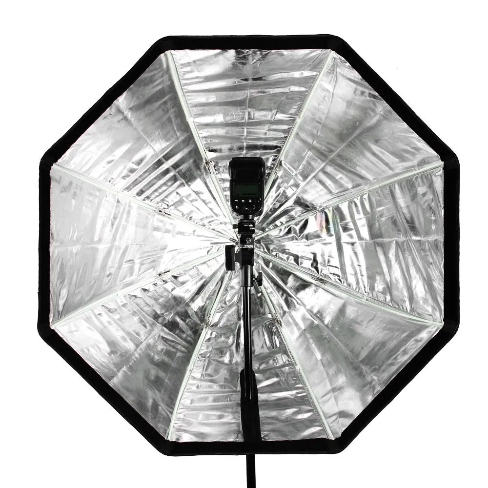 Godox 120cm / 47.2in Portable Octagon Softbox Umbrella Brolly Reflector for Studio Strobe Speedlight Flash