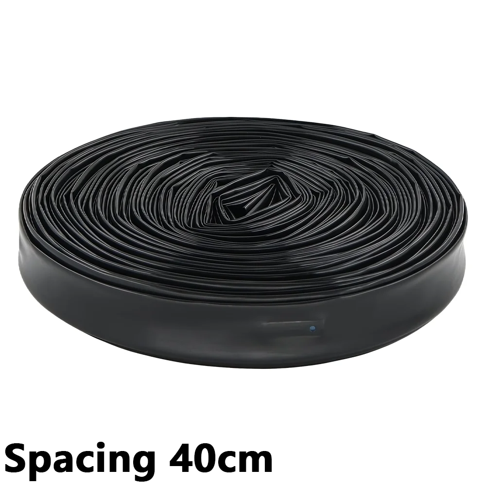 50/100m druppelslang 16mm PE slang met afstand tussen de druppelaars 10-40cm voor tuin, kas, irrigatie, landbouw, druppelslang, druppelaar