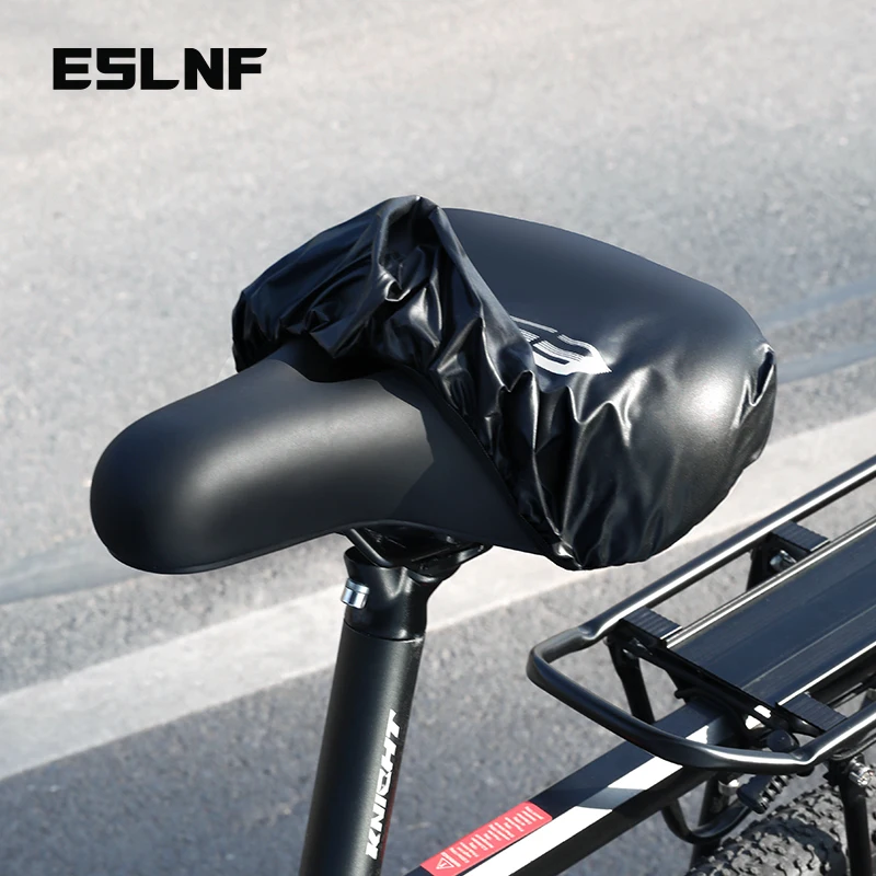 ESLNF Upgraded Waterproof Bike Saddle Cover Non-Slip Anti-UV Dust Protector Universal Fit for Outdoor Cycling