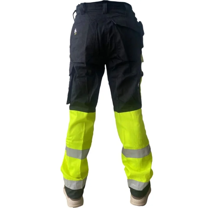 Night Reflective Strip Wear-resistant Dirt Resistant Overalls Multi Pockets Overalls Pants Cargo Pants