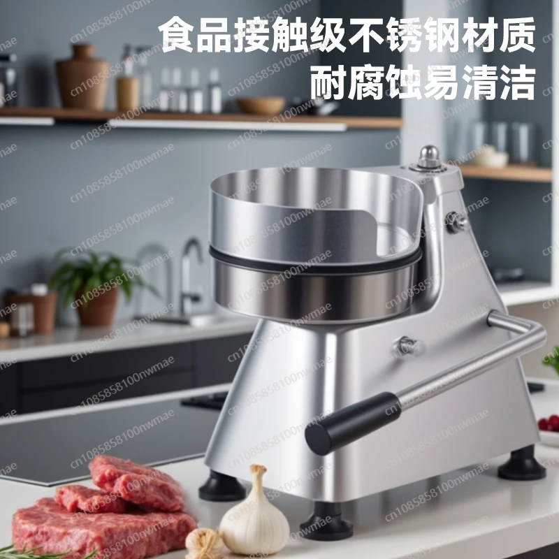 Commercial meat cake press machine mold to press cakes Small household manual press beef patties Meat patties Burger