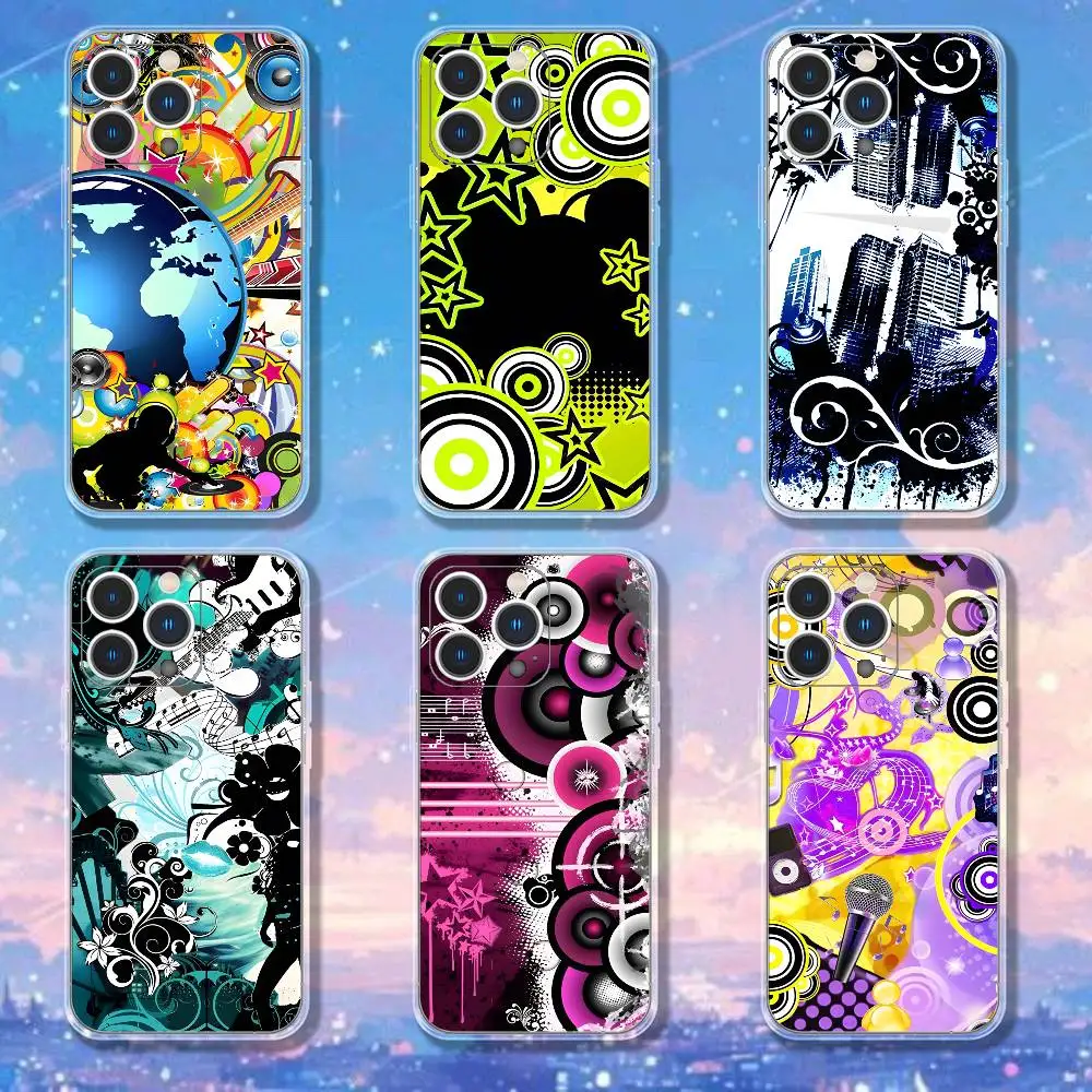 

Frutiger Metro Art Custom Phone Case For iPhone 17,16,15,14,13,12,11 Pro,Max,Plus,XR,Mini,E Clear Full-coverage Soft Cover