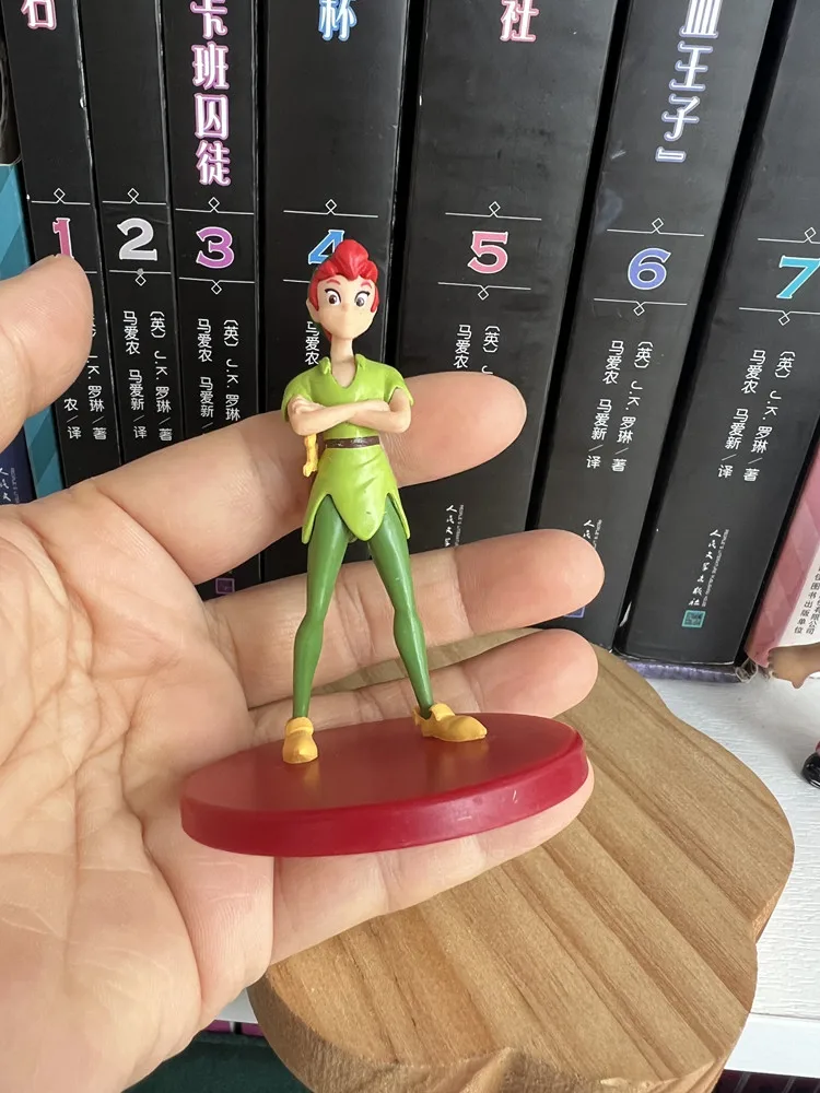 1 pieza de 8cm de carga a granel genuina: Peter Pan, hada de las flores maravillosa, muñeca, animación, adornos hechos a mano