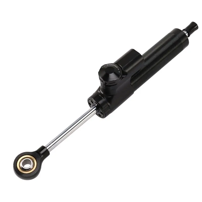 For car-3X Universal Steering Damper Motorcycle Stabilizer Linear Reversed Safe Control CNC For Yamaha MT09 MT07 YZF R1 R6 Black