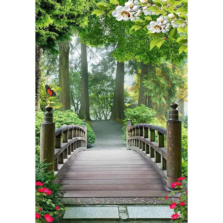 Mehofond Mùa Xuân Chụp Ảnh Phông Nền Cỏ Phục Sinh Khu Rừng Cổ Tích Cho Bé Búp Bê Bánh Chân Dung Rừng Nền Ảnh Phòng Thu Photophone