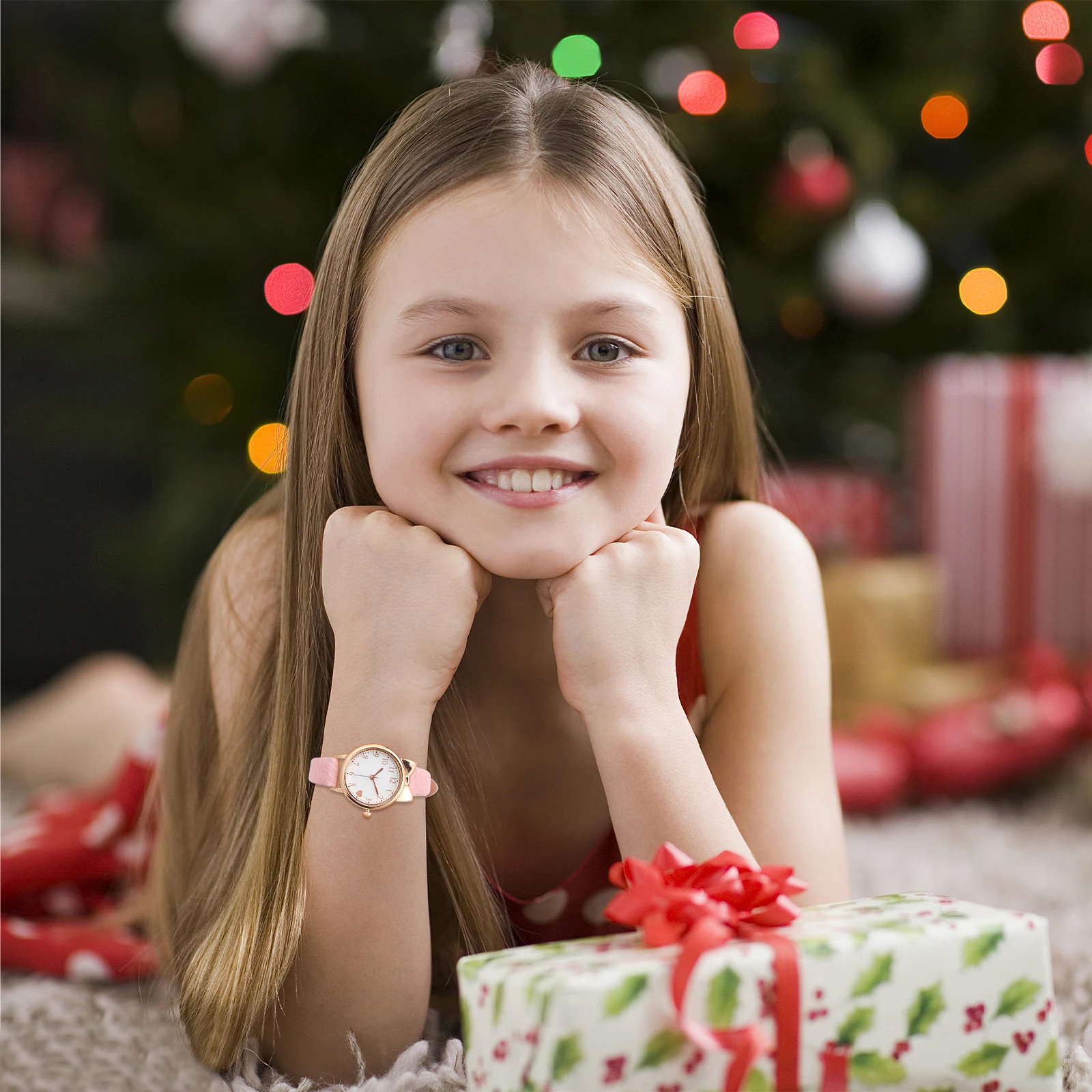 ساعة كوارتز تناظرية للأطفال، ساعة كرتونية عصرية للأطفال، ساعة معصم مضادة للسقوط، ساعة تناظرية للأطفال والبنات لهدايا الأطفال