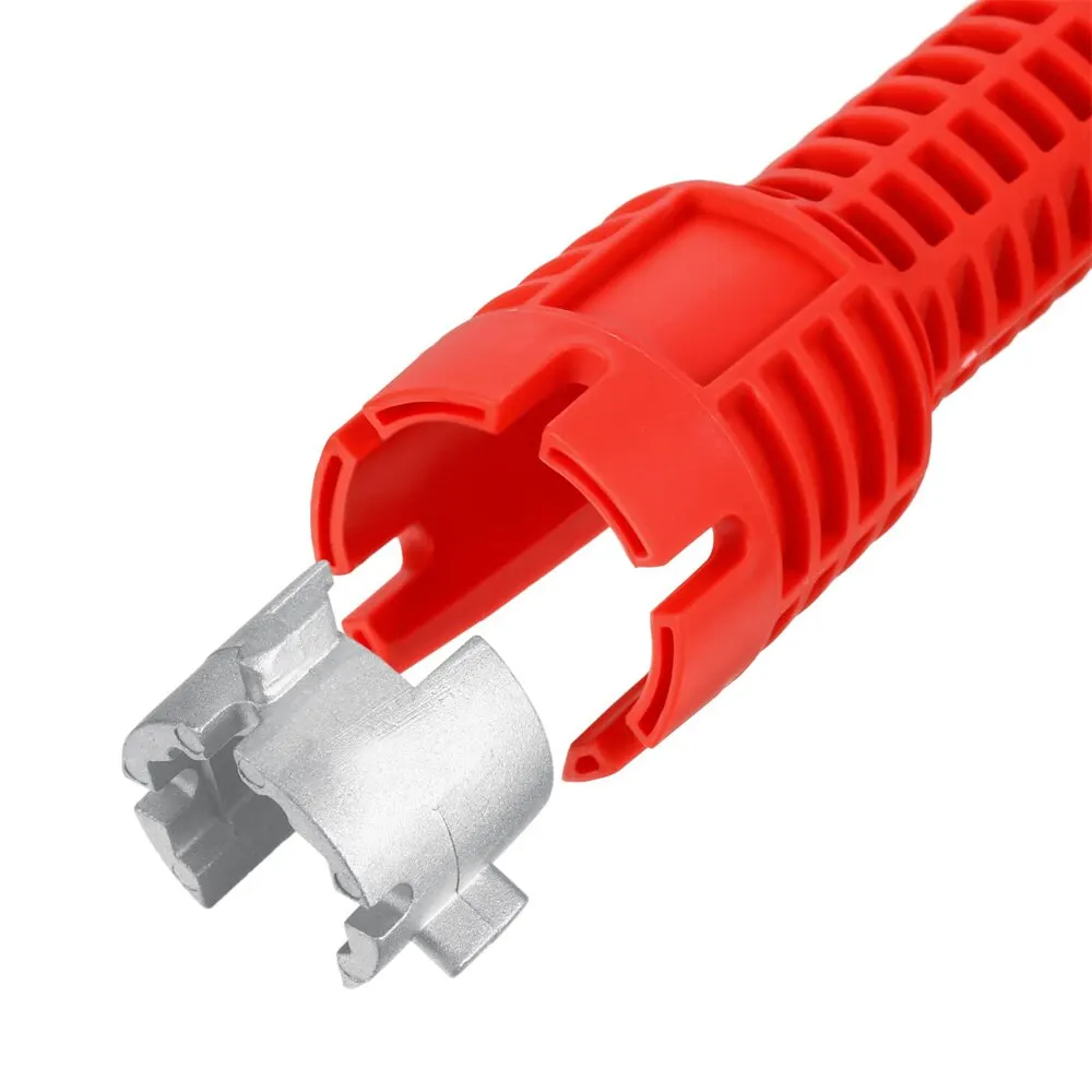 8 in 1 Bathroom Wrench Set Faucet and Sink Installation Multifunctional Angle Valve Water Heater Plumbing Universal Repair Tool