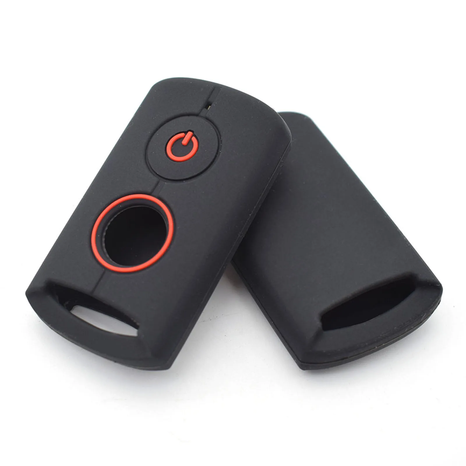 2 Button Silicone Remote Key Fob Case for Yamaha NVX NVX155 Xmax XMAX300 QBIX AEROX JAUNS Smart Motor Key Shell Cover 2018 2019