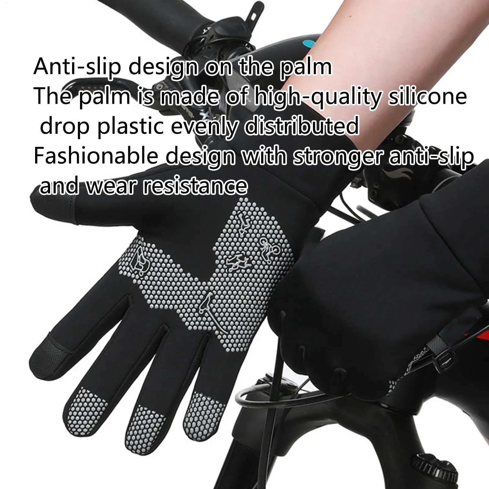 

Winter Gloves For Women Waterproof Thick Touchscreen Outdoor Warm Winter Gloves For Adult Snow Sports Skiing Snowboarding