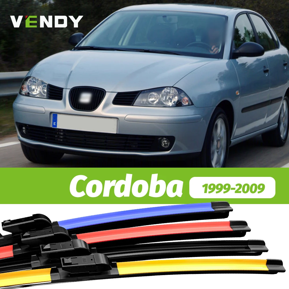 2 Stück Frontscheibenwischerblätter Scheibenwischer für Seat Cordoba 1999–2009 2000 2001 2002 2004 2005 2007 2008