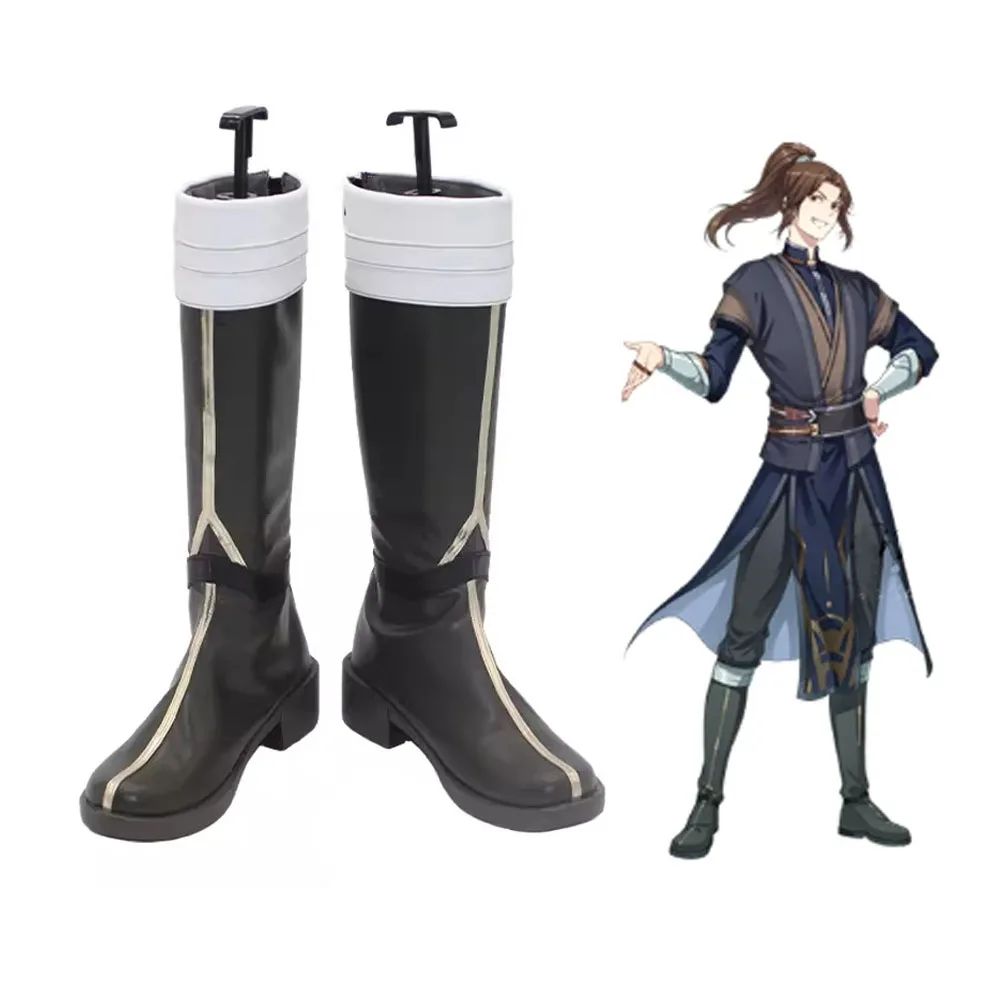 Anime Heaven Official's Blessing FuYao Cosplay Shoes Boot Mu Qing Fu Yao Cosplay juego de rol uniforme Halloween Carnival Party Prop