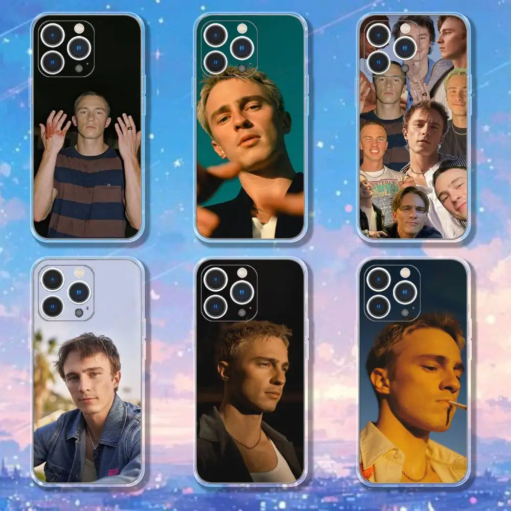 حافظة هاتف D-Drew S-Starkey الممثل لهاتف iPhone 17,16,15,14,13,12,11 Pro,Max,Plus,X,XS,XR,SE4,E غطاء ناعم شفاف صغير