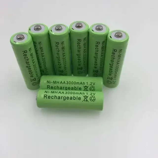 4 ~ 20 PCS 1,2 V 3000 MAh NI MH AA Pre-cargado Bateras Recargables NI-MH Recargable AA Batera para Juguetes Micrfono De La Cmara