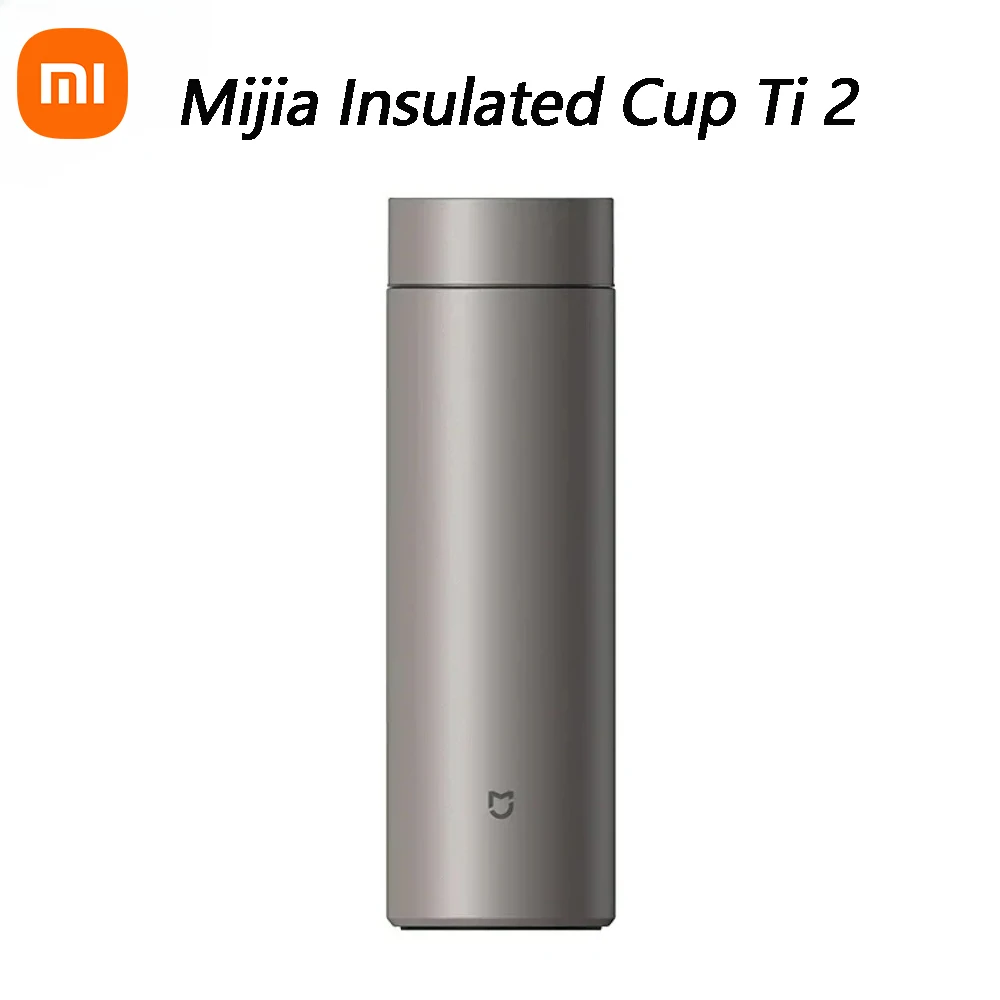 

Умный термос Xiaomi Ti 2 из чистого титана, сохранение тепла до 6 часов, медицинский материал, портативная термокружка Mijia