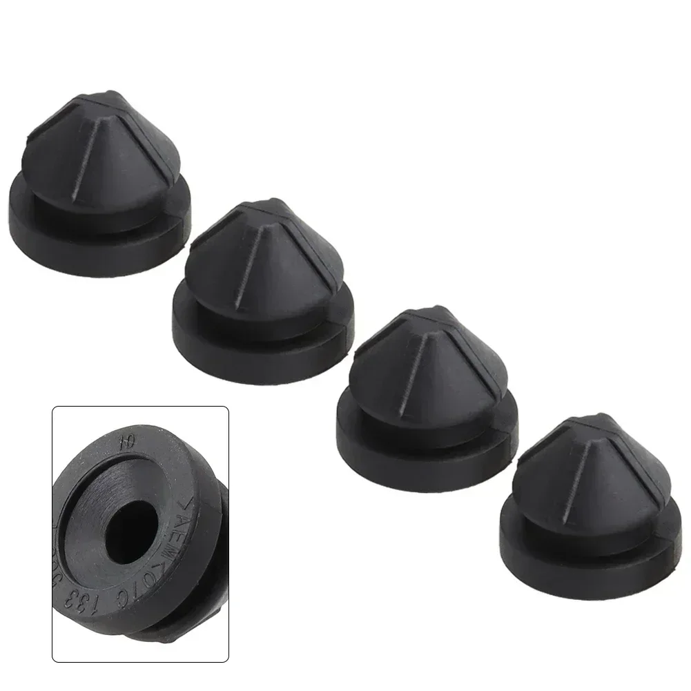 4x Car Rubber Air Filter Housing Shell Grommet Engine Cover Buffer Bush 07C133588 07C133588P For A1 A/3 Q3 For GOLF For PASSAT