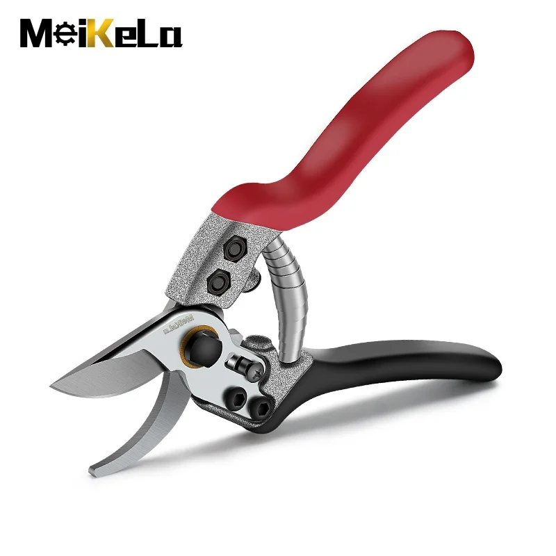 

1Pcs Garden Scissor Maintenance Tool Anti-Slip Pruning Shears Labor-saving Cutting Tools Rough Pruning Shears Flower Trimming