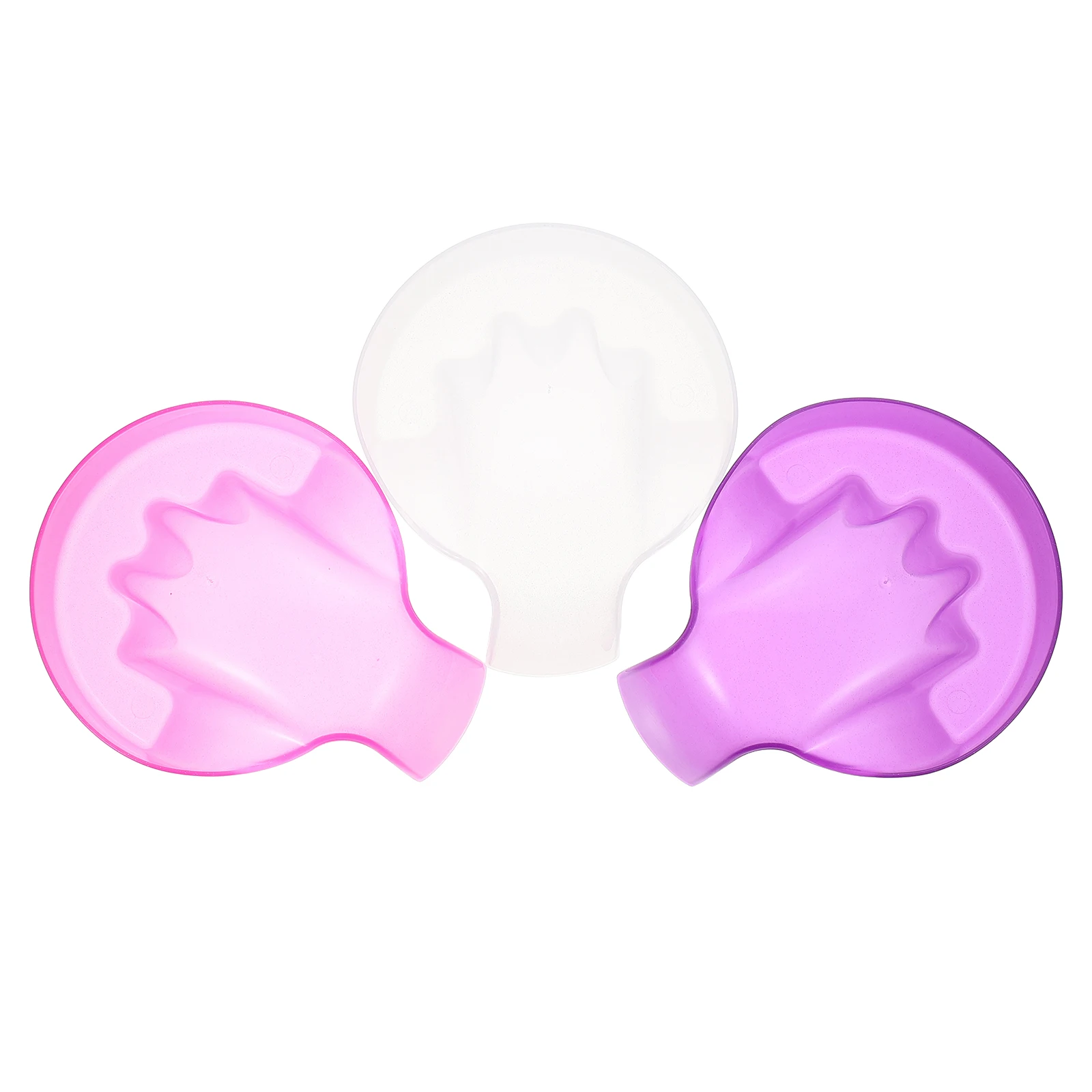 

3pcs Nail Soaking Bowl Hand Spa Manicure Dappen Dishes Polishing Remover Tools Artificial Nail Treatment Home Salon Care