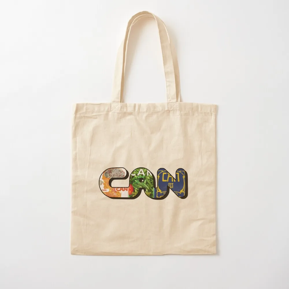 

Can Album Cover Logo Tago Mago/Ege Bamyasi/Future Days Tote Bag Lady bag the tote bag Canvas Tote