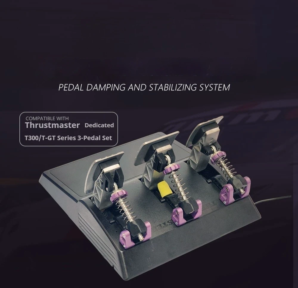For Thrustmaster T300/T-GT/T-GT2 T3PA Game Racing Simracing Accessories Throttle Brake Clutch Pedal Spring Damping MOD Kit