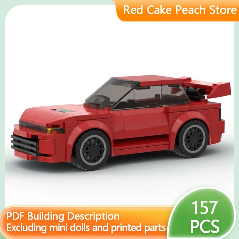 

Speed Racing Car Model MOC Building Bricks Evo High-Performance Sports Car Modular Technology Children Holiday Gifts Toys Suit