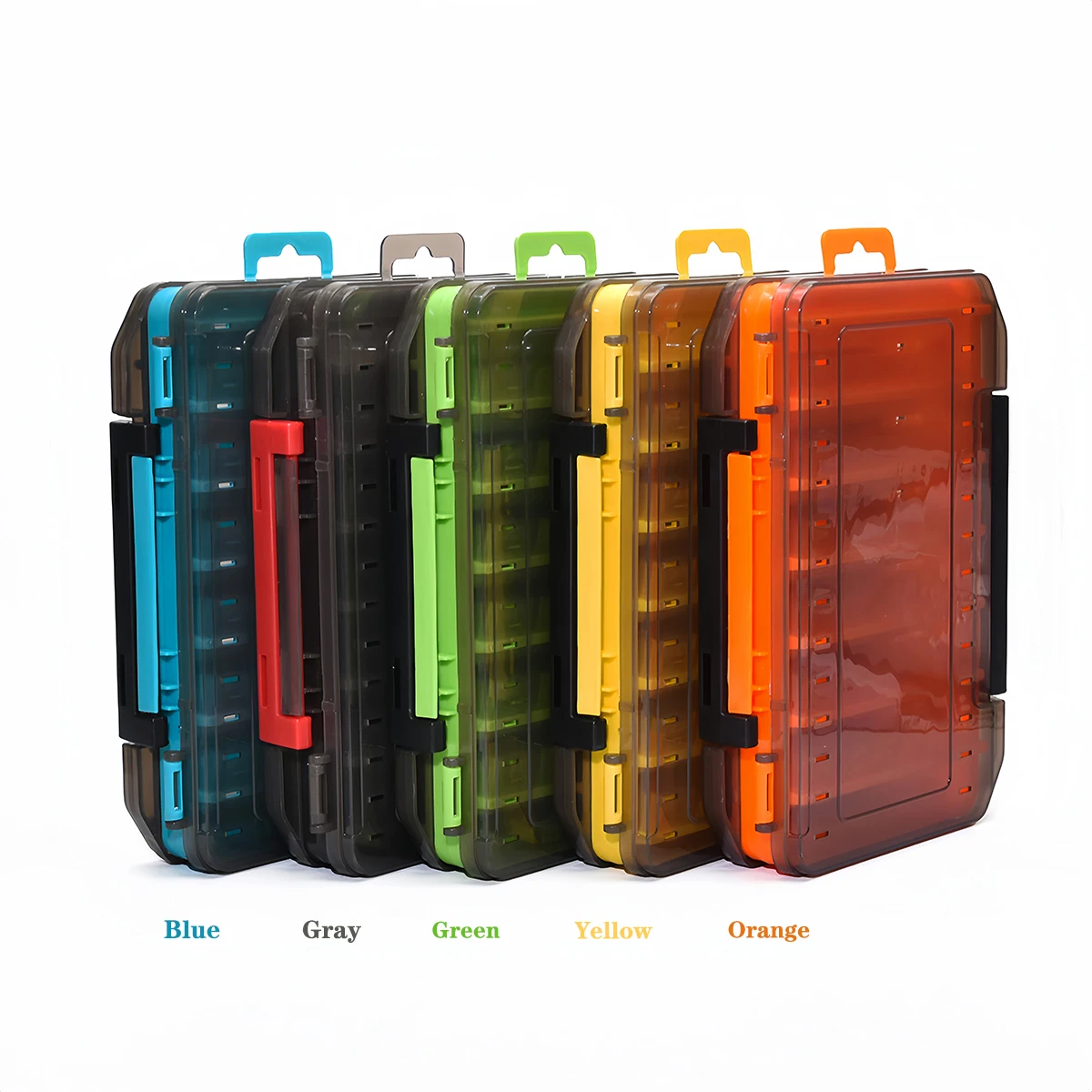 Sided FishingTackle Box 14 Cells Bait Lure Hook Storage Box Fishing Tool Accessories Storage Box Carp For Fishing Wobblers image 6