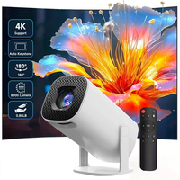 P30PRO Projector Android11 H713 160ansi Wi Fi6 Native 1280*720P BT5.4 HD Home Theater Outdoor Travel Projector, hy300 Projector