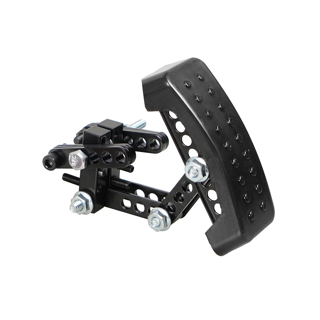 

Short Driver Friend Metal Brake Extender For Karts Adjustable Pedal Extender For Comfortable For Drivers Length