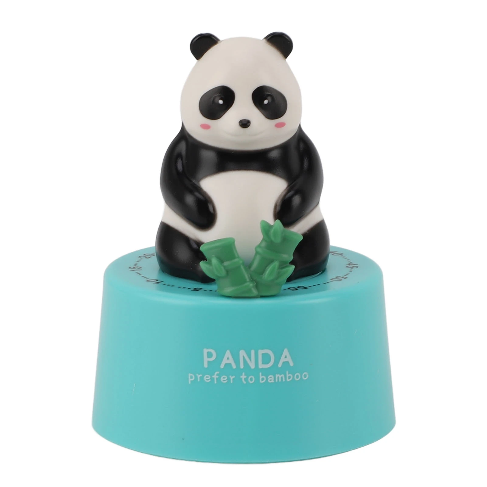Cute Animal Shape Mechanical Kitchen Timer Magnetic Base Loud Alarm 60 Min Countdown Cooking Timer Panda Blue