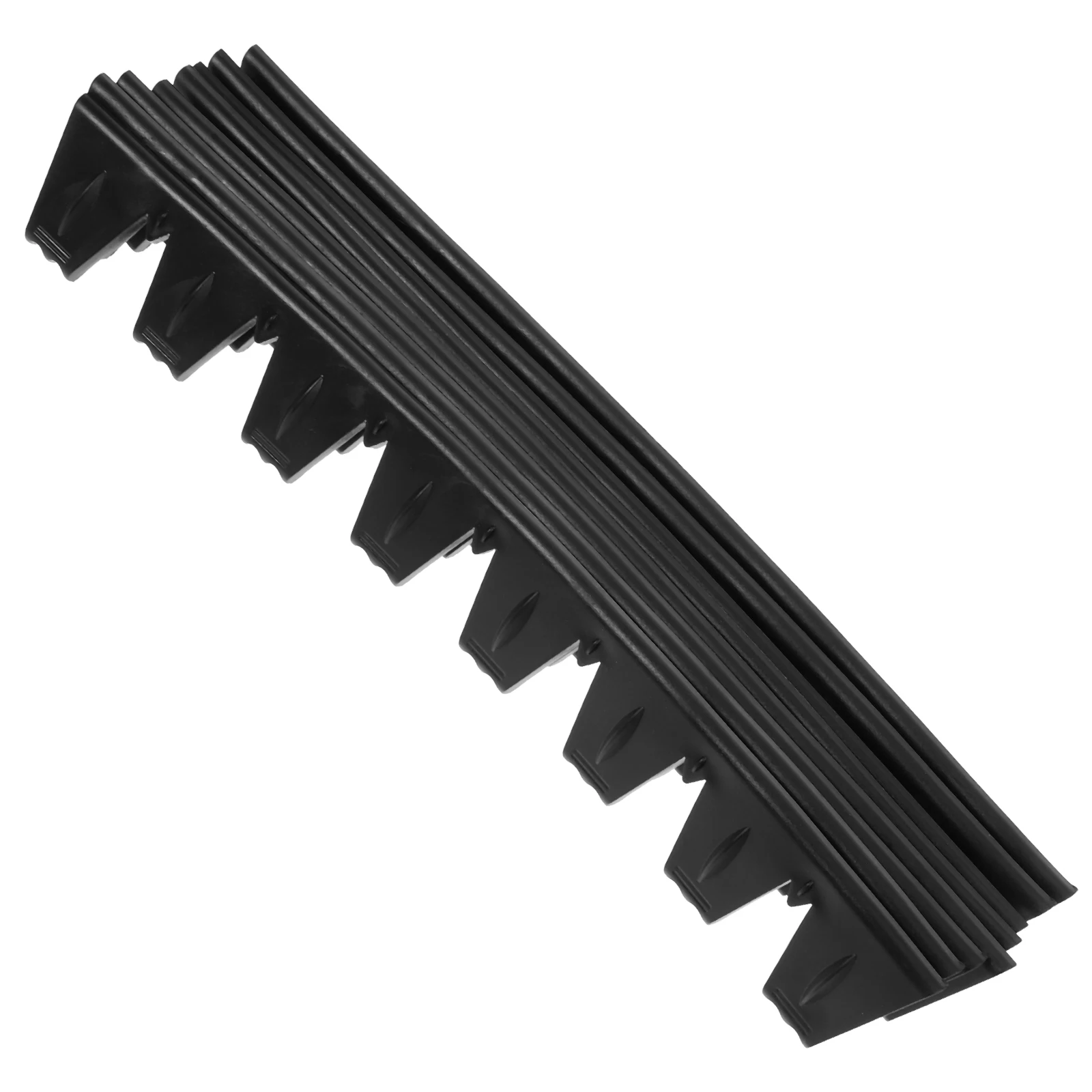 

8pcs Front Bumper Protector Anti Scratch Car Edge Guard Rubber Collision Strip Universal Design Durable Stylish