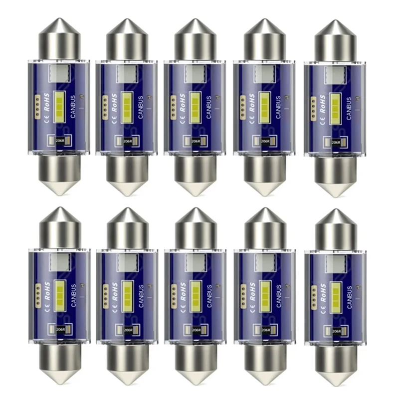 Лампа заднего хода C5W Φ CSP 1860 Canbus Bulb 31 мм 36 мм 39 мм 41 мм Лампа заднего хода C5W Φ CSP 1860 Canbus Bulb 31 мм 36 мм 39 мм 41 мм