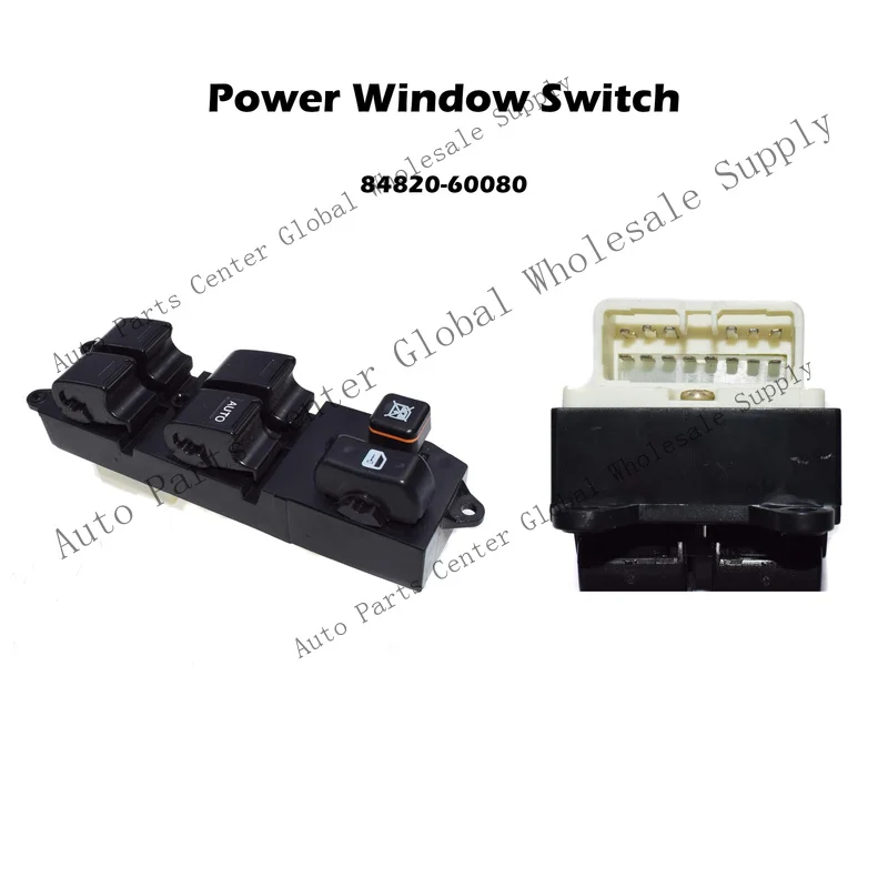 L+ 84820-60080 Master Power Window Switch Right Hand Driver For Toyota Hilux Prado