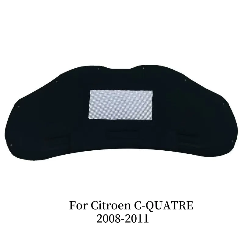 لسيتروين C-QUATRE c4 2007-2014 2015-2017 سيارة العزل الحراري وعزل الصوت القطن غطاء المحرك الأمامي وسادة مقاومة للحريق