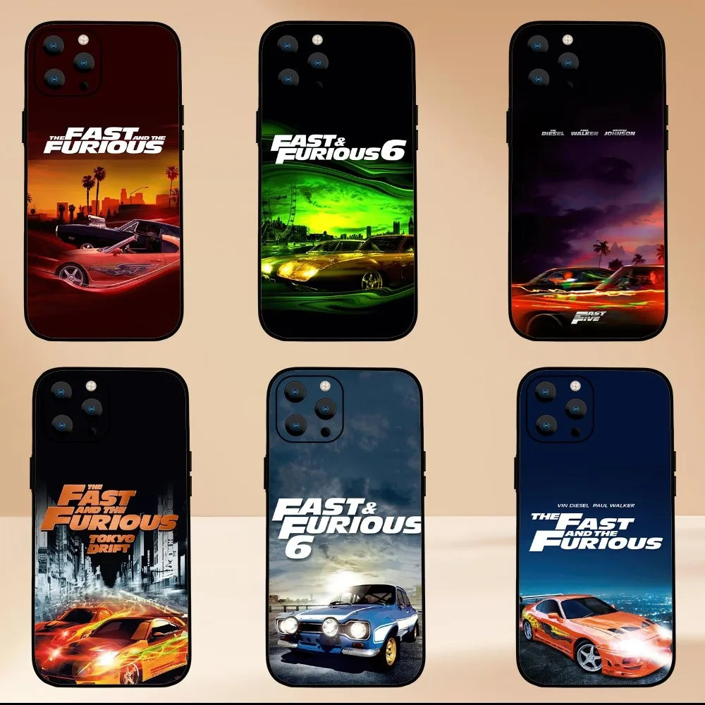 F-Fast And F-Furious Fast X  Phone Case For iPhone Mini 11 12 13 14 15 Pro XS Max X Plus SE XR Shell