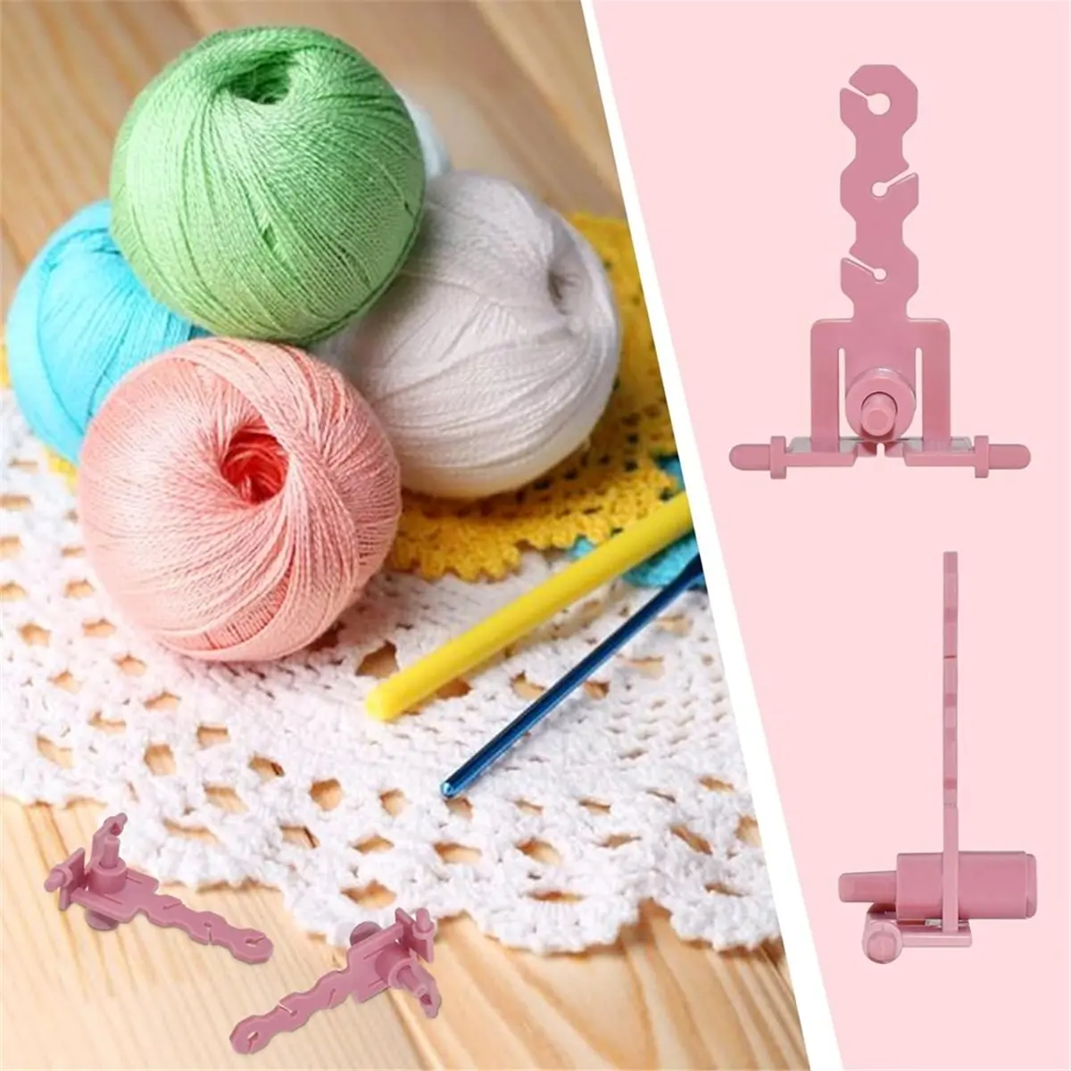 A24I 10Pcs Knitting Machines Tensioner, Tension Rod Adapter Accessories for 22 32 40 48 Knitting Machines