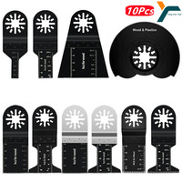 10Pcs Oscillating Multifunctional Saw Blade Cutting For Dremel Makita Dewalt Bosch Ryobi Fein Milwaukee Worx Ridgid Black&Decker