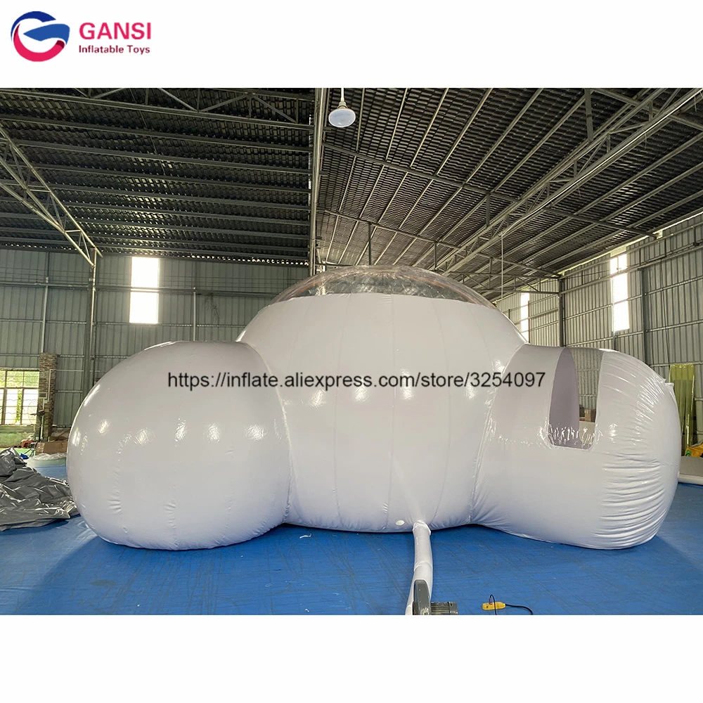 Customized Inflatable Tents Glamping Luxuri Hotel Portable Inflatable Luxury Tent For Rental