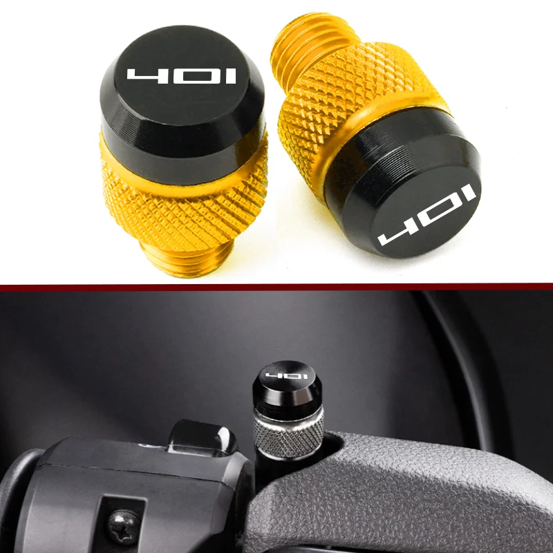 

For Husqvarna Svartpilen 401 250 701 Vitpilen 250 Norden 901 2018-2024 Motorcycle CNC Mirrors Hole Plug Screws Caps Thread Bolt