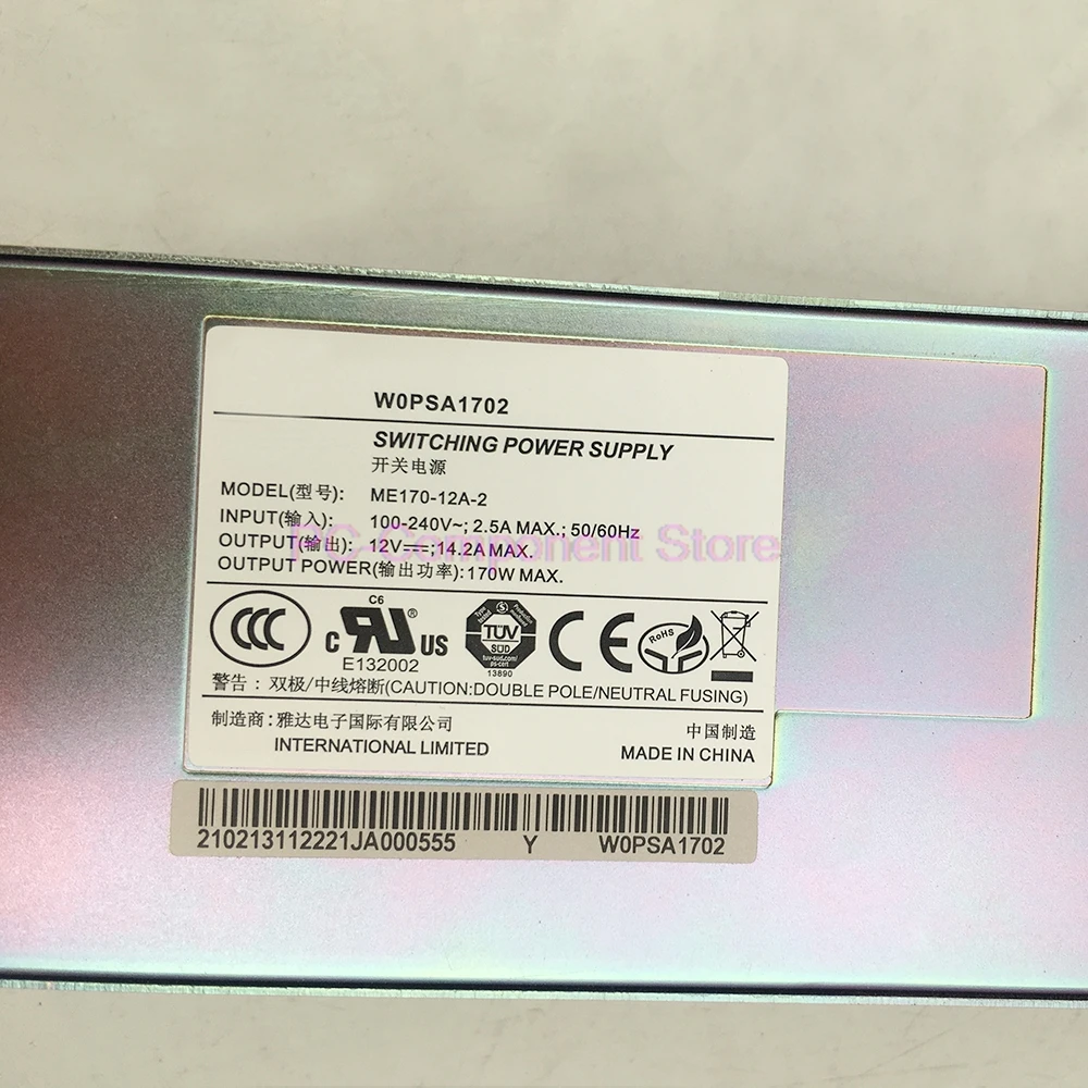Huawei 社 USG6300 通信電源モジュール ME170-12A-2 W0PSA1702