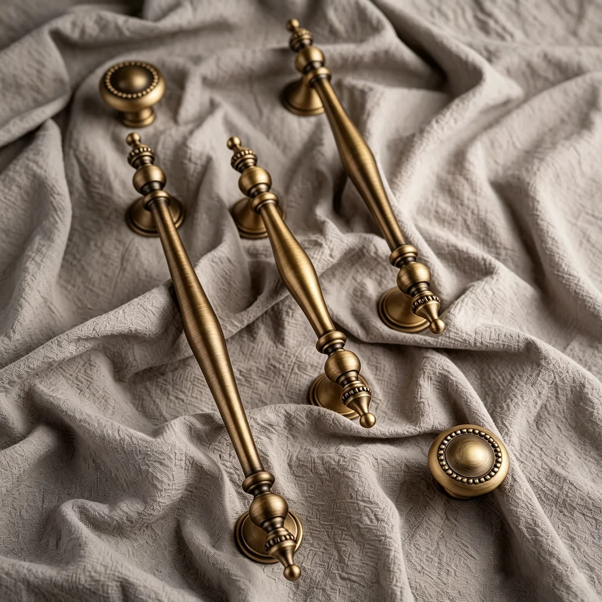 Bronze Solid Antique Brass Cabinet Handles Wardrobe Pull Cupboard Door Knob Kitchen Cabinet Handles Bronze Pulls