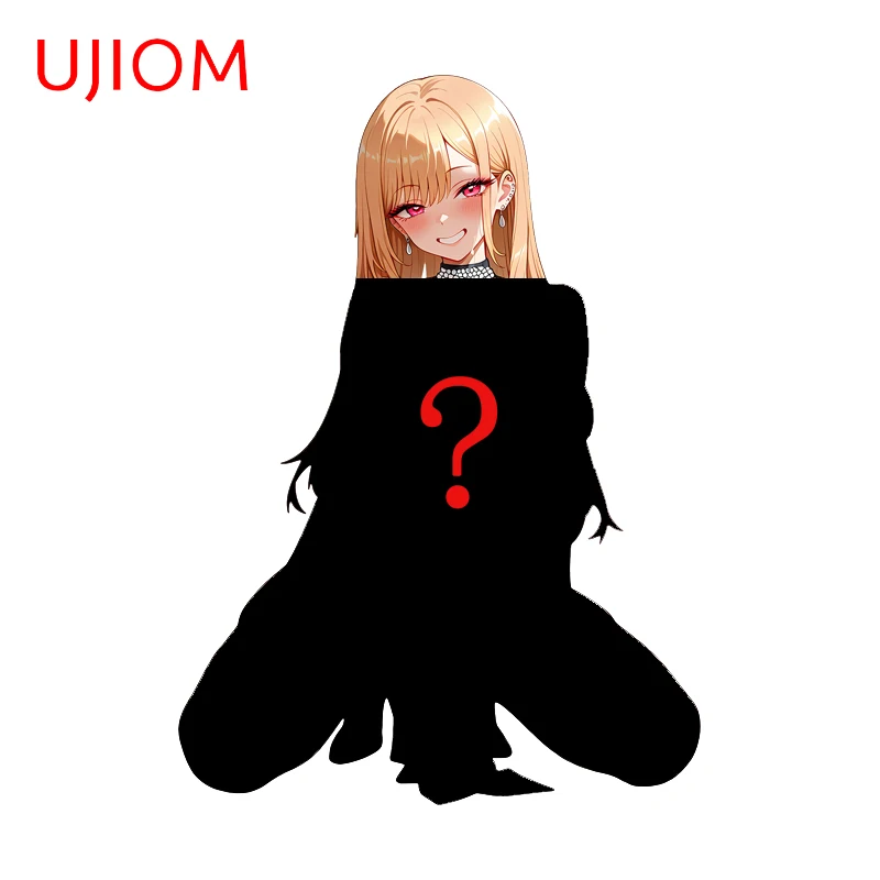 UJIOM Kitagawa Marin Alluring Bikini Big Boobs Wall Sticker Exquisite Tendy Attractive Sunscreen Vinyl Decal Car Decoration