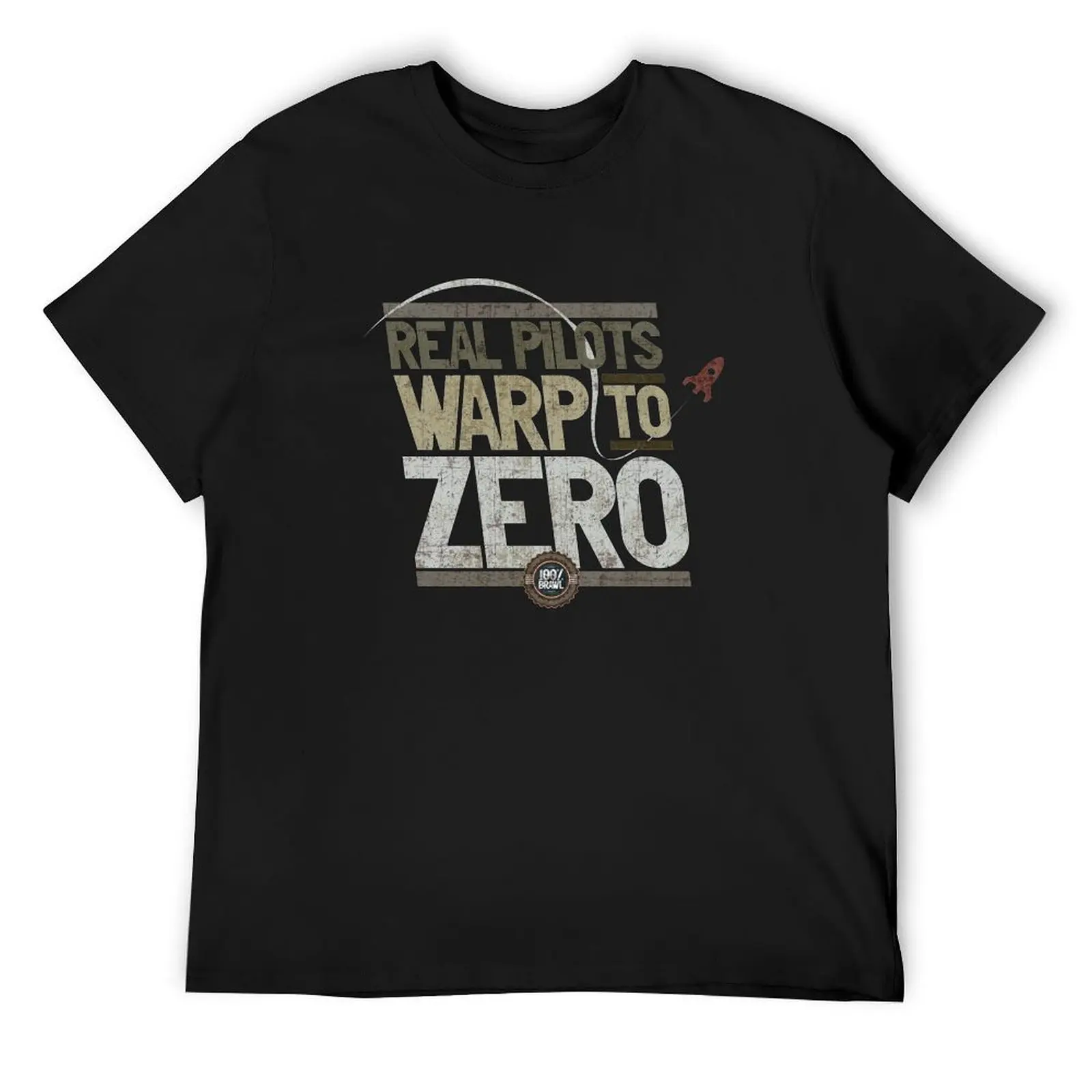 

Real Pilots Warp to Zero T-Shirt graphics anime clothes blanks luxury t-shirt men clothing
