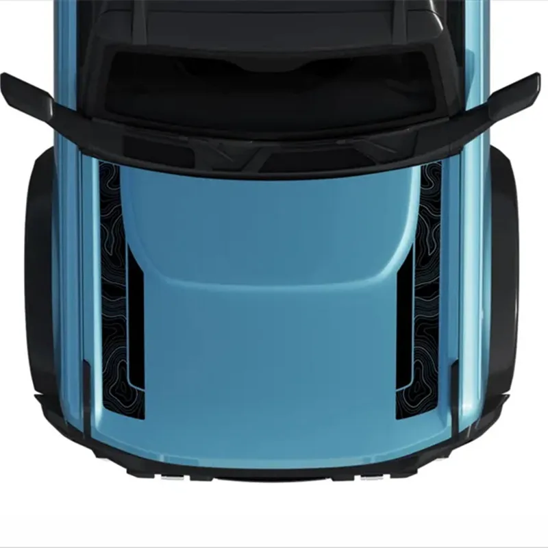 

Car sticker vinyl appearance sporty fashionable professional decal For Ford Bronco 2021-2024 Hood