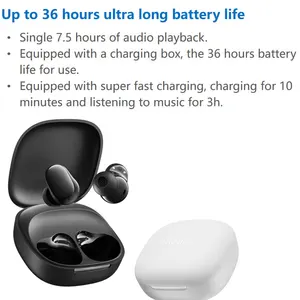 Global Version Xiaomi Redmi Buds 6 Play Headset 10mm Dynamic Driver AI cancellation noise for calls Bluetooth 5.4 TWS Headset 10 Main Sales Phone Redmi - №7