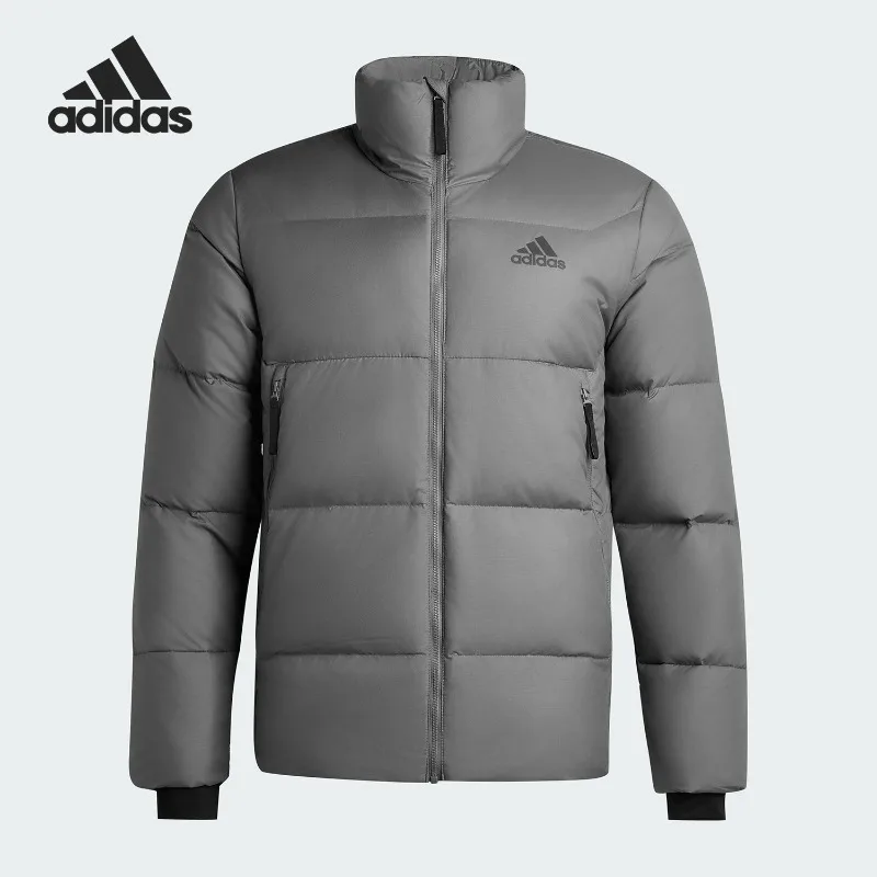 Adidas Winter Men's Warm Casual Simple Stand-Up Collar Down Jacket KF6761