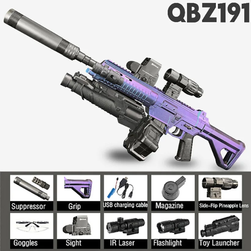 M416 Ultimate EBB Auto Gel Blasters Hoge snelheid elektrisch gelpistool Speelgoed Dominate Outdoor Team Combat Het perfecte cadeau voor volwassenen
